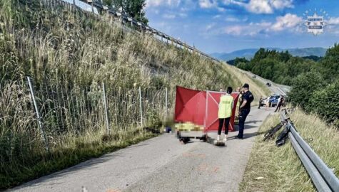 Smierc nastolatka w milówce