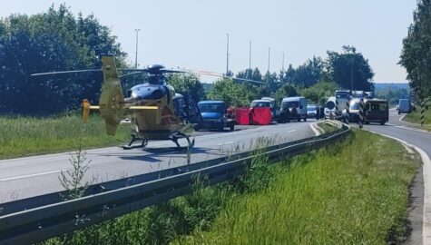 Smiertelny wypadek w bieruniu