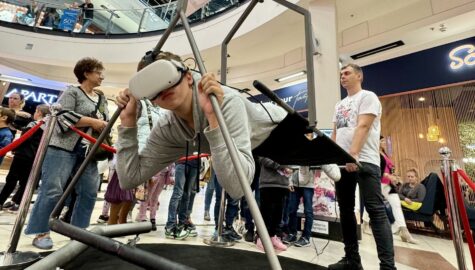 Symulator vr galeria jurajska