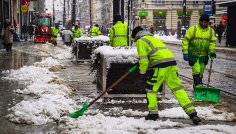 Walka ze sniegiem katowice