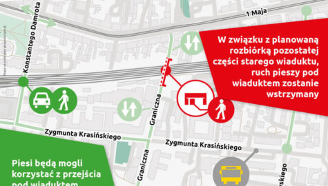 Wiadukt kolejowy graniczna katowice