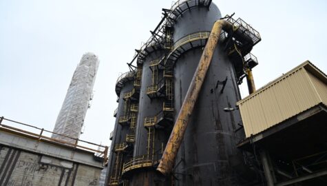 Wielki piec w rudzie slaskiej