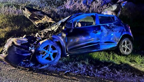 Wypadek laweta bieruń