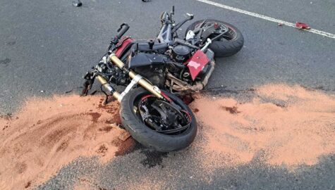 Wypadek motocyklisty ustron