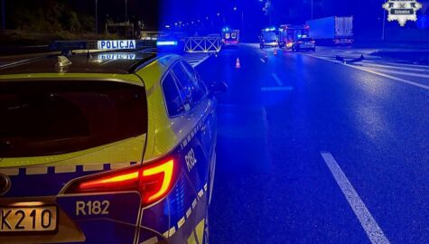 Wypadek na a4