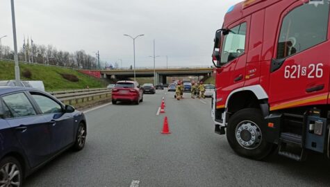 Wypadek na dts dzisiaj