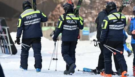 Wypadek na nartach w szczyrku