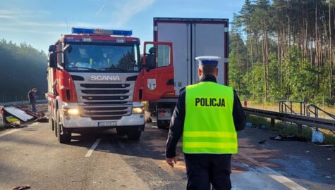 Wypadek na s1