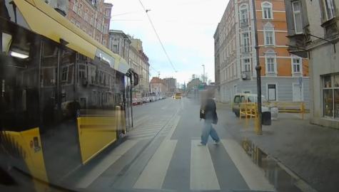 Wyprzedzanie na przejściu