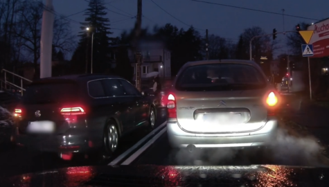 Wyprzedzanie na przejściu