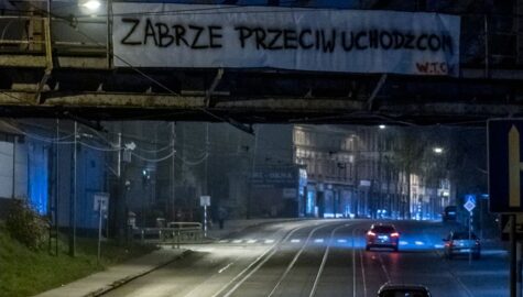 Zabrze uchodzcy przeciw