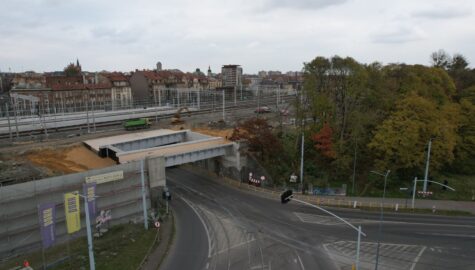 Zamkniecie wiaduktu w bytomiu