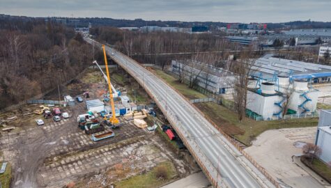 Zamknięcie ulicy Kwiatkowskiego w Bielsku Białej