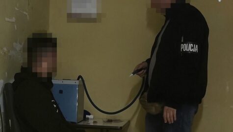 Zatrzymanie nieletnich w tarnowskich górach