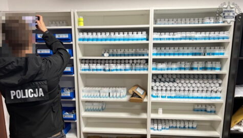 Zatrzymany za handel sterydami