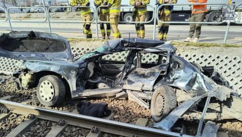 Zderzenie z pociagiem czestochowa