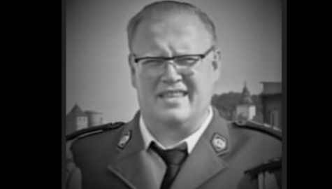 Zmarl policjant z bedzina