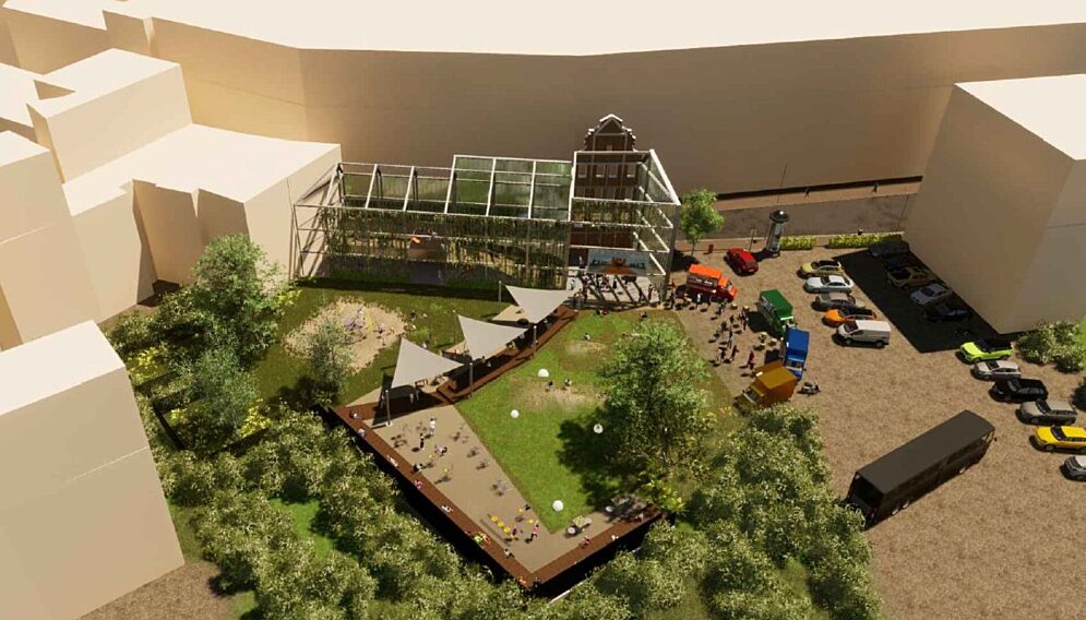 zabytkowa elewacja przy ul. Kwietniewskiego 11