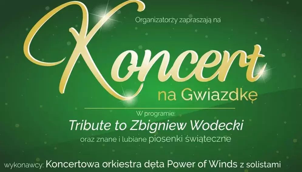 Tribute to Zbigniew Wodecki koncert w Sosnowcu