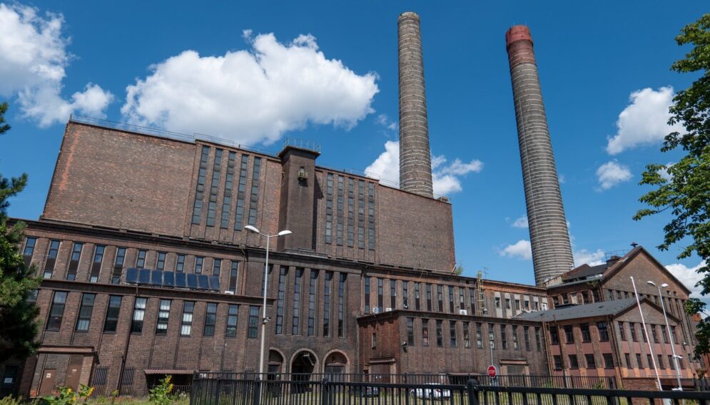 zabytkowa elektrociepłownia w zabrzu