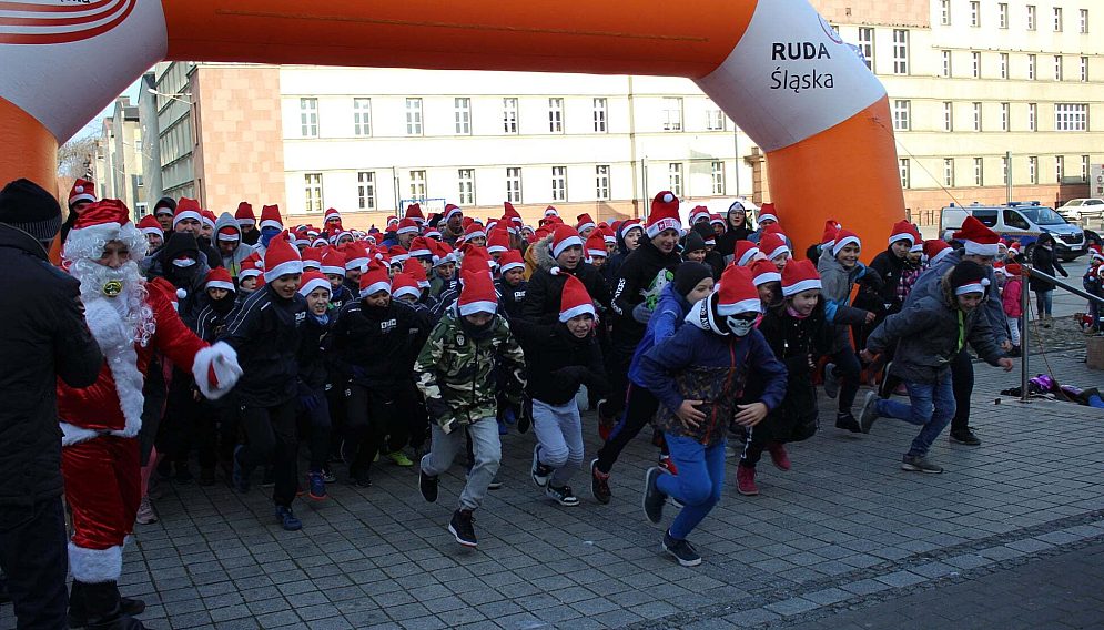 Bieg Mikołajów w Rudzie Śląskiej