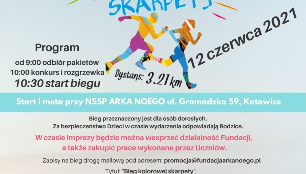 Bieg Kolorowej Skarpety czerwiec 2021