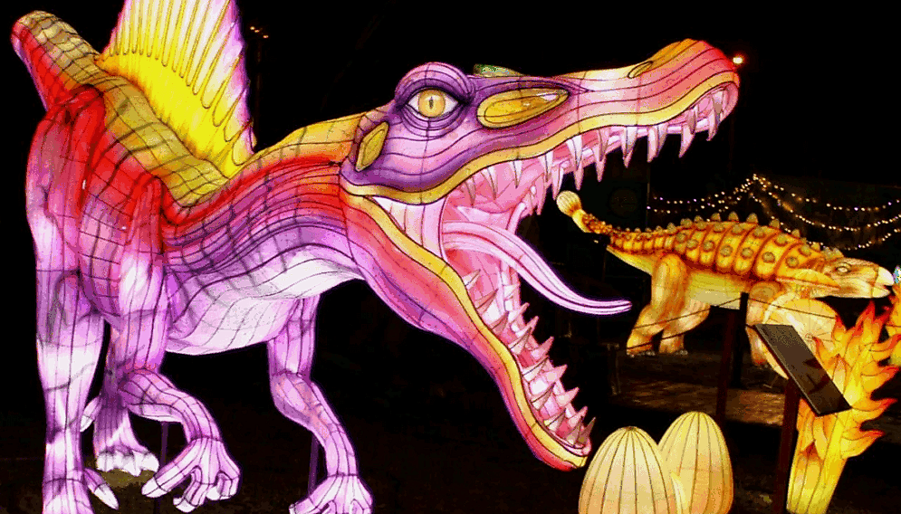 Dinosaur Garden Glow