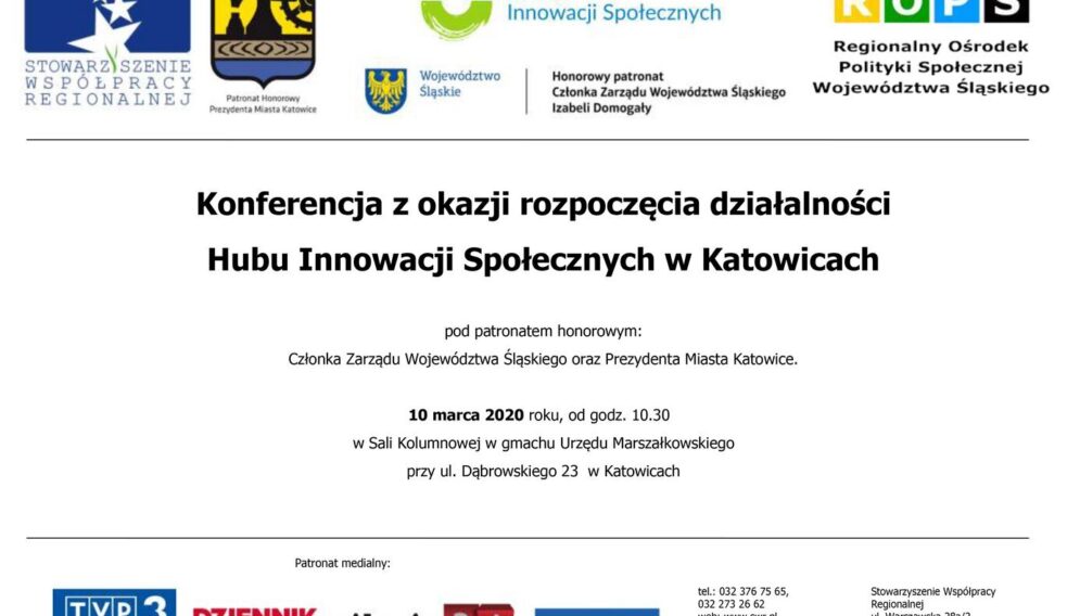 Grafika Konferencja HUB media