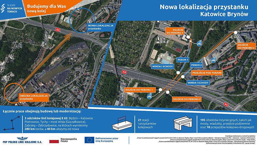 Katowice Brynow przystanek kolejowy