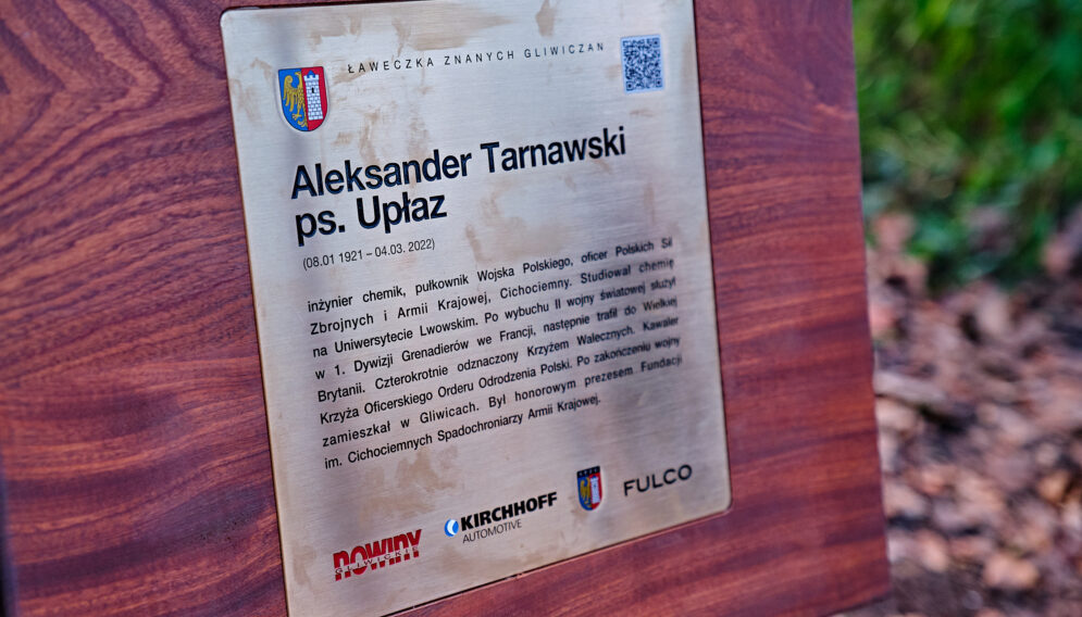 Ławeczka Znanych Gliwiczan