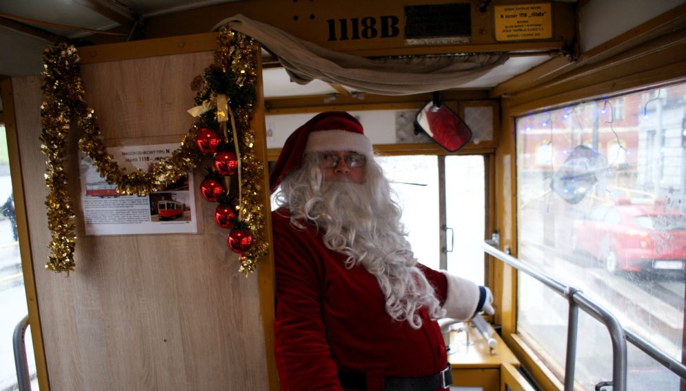 Mikołajowy tramwaj 2022 04