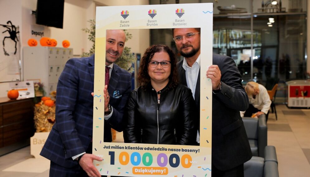 Milionowy klient odwiedzil katowickie baseny fot 3