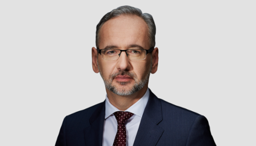 Minister zdrowia Adam Niedzielski