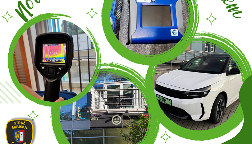 Nowy sprzet do walki ze smogiem gliwice