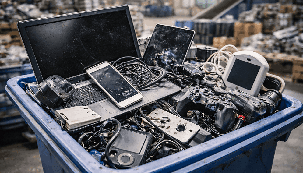 Odpady elektroniczne jak je odpowiednio przetwarzać