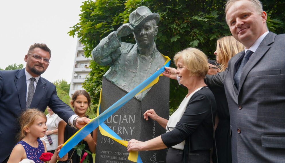 Odsłonięcie popiersia Lucjana Czernego Fot K Kalkowski