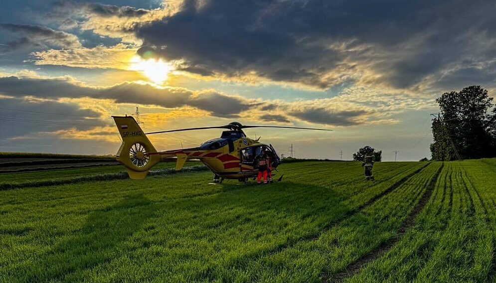 Pijany wiózł dziecko quadem