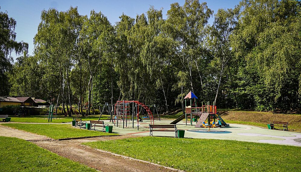 Plac zabaw park kosciuszki