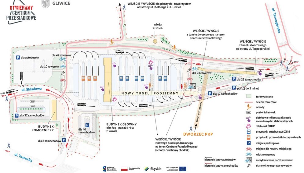 Centrum Przesiadkowe Gliwice PLAN