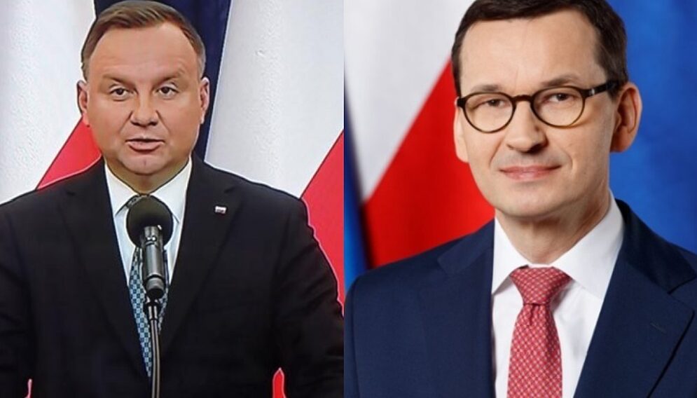 Premier Prezydent RP Morawiecki Duda