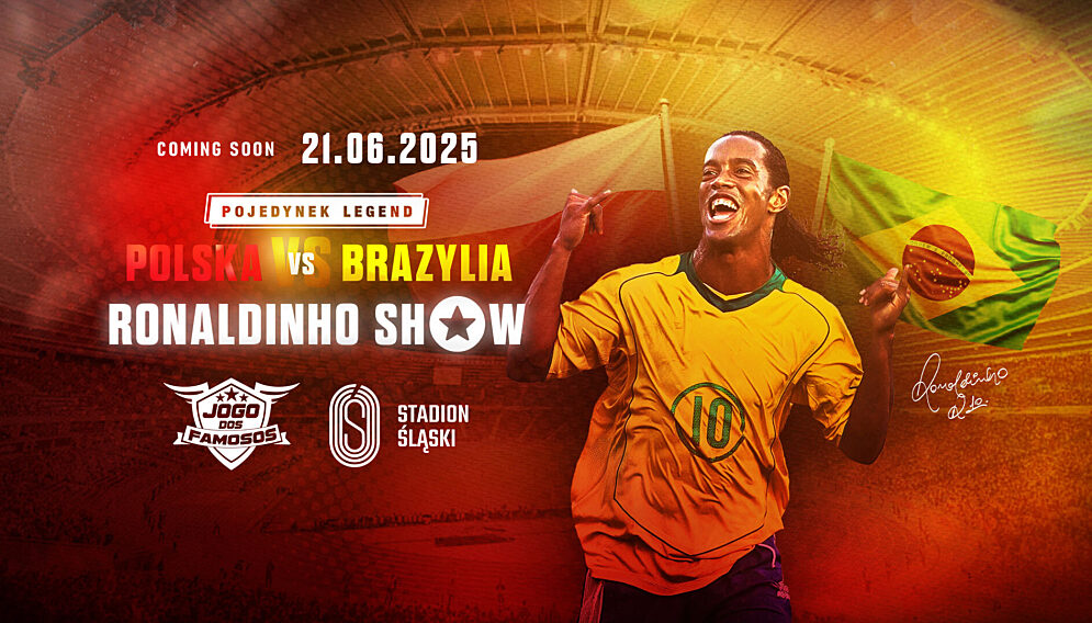 Ronaldinho show na stadionie slaskim