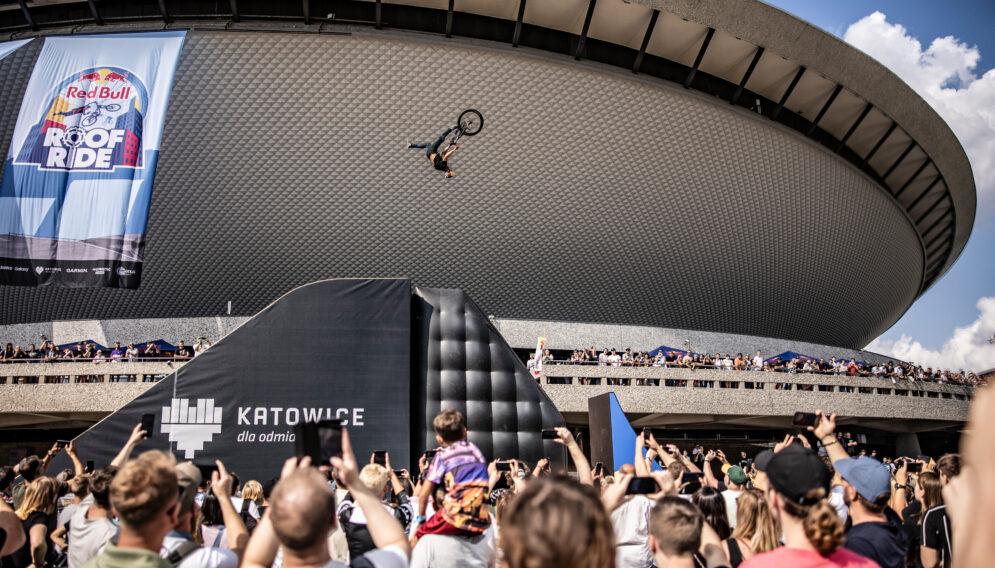 Rowerowa czołówka slopestyle MTB wraca do Katowic fot Marcin Kin