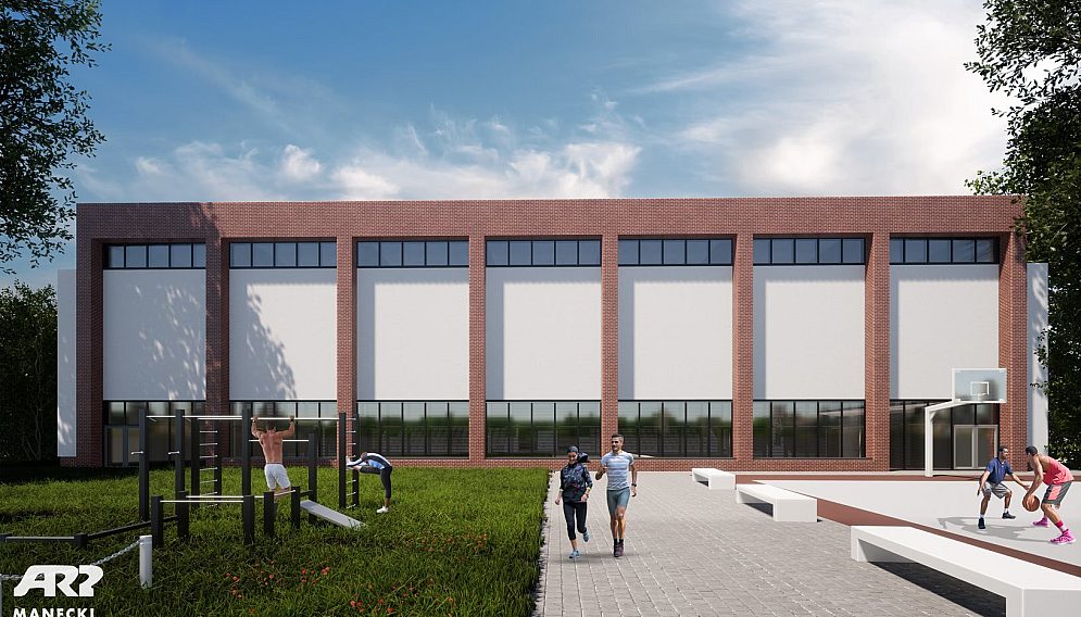 Rozbudowa SP 21 wizualizacja 2