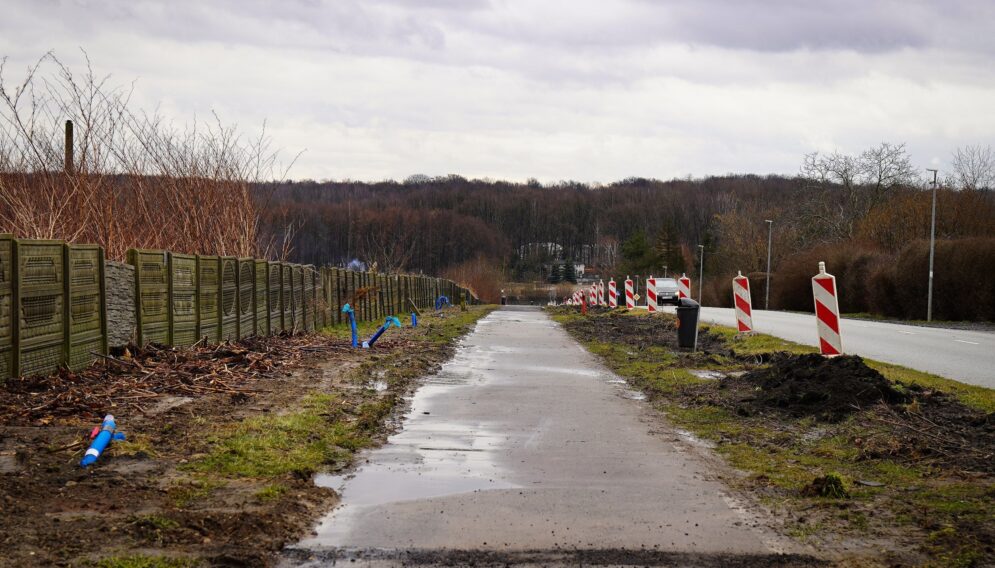 budowa drogi rowerowej wzdłuż Francuskiej