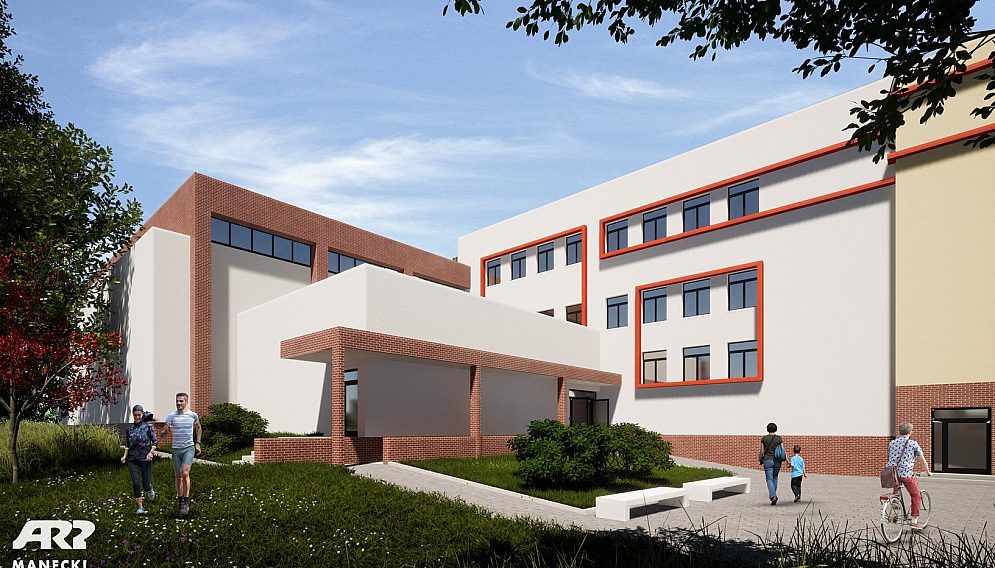 Rzobudowa SP 21 wizualizacja 1