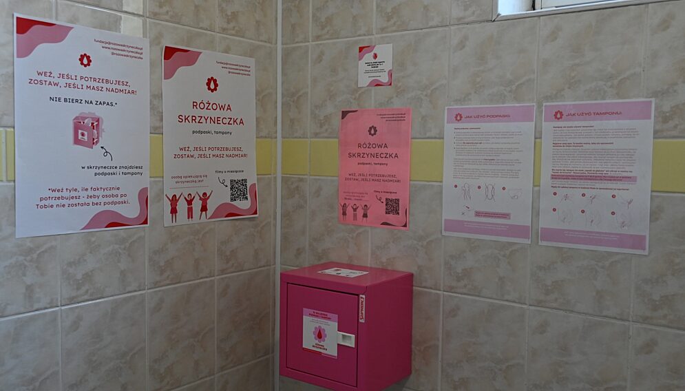 Różowe Skrzyneczki w rudzkich szkołach