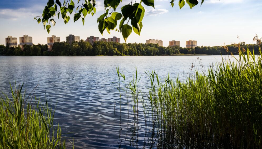 kąpielisko przy stawie Morawa