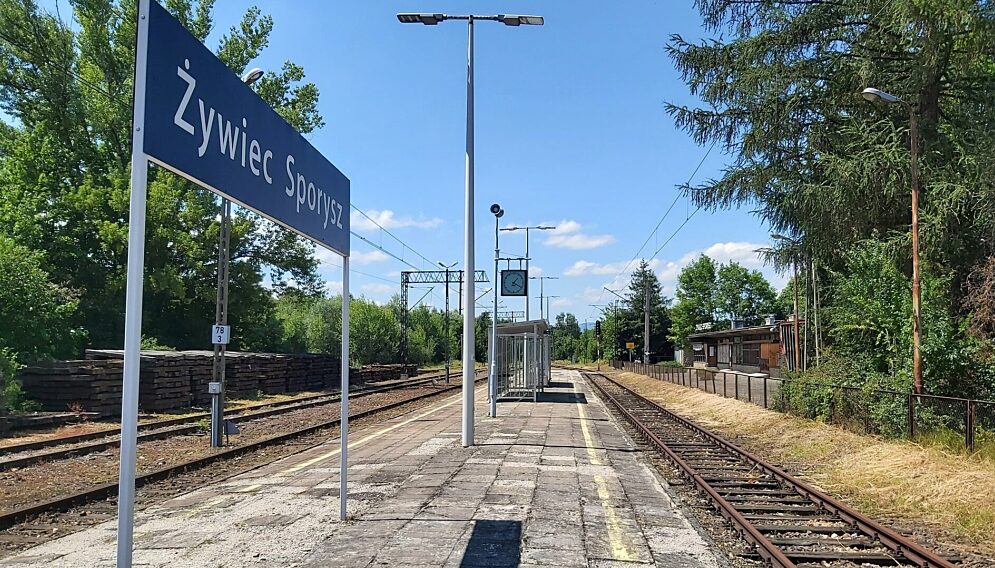 Trasa kolejowa Sucha Beskidzka Zywiec