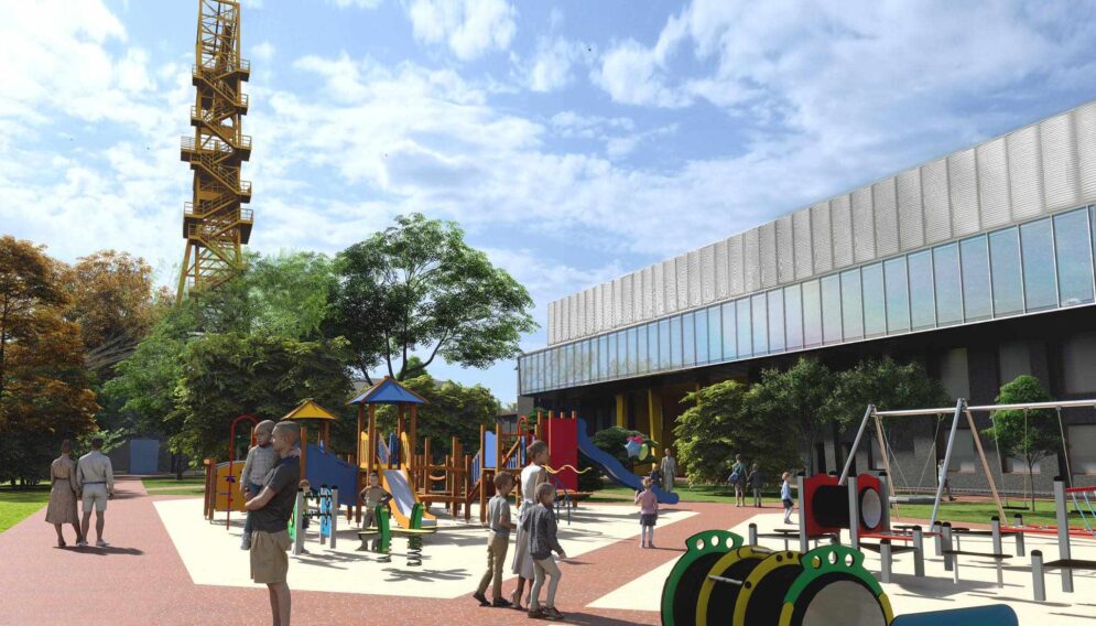 Wizualizacja kwk kazimierz juliusz