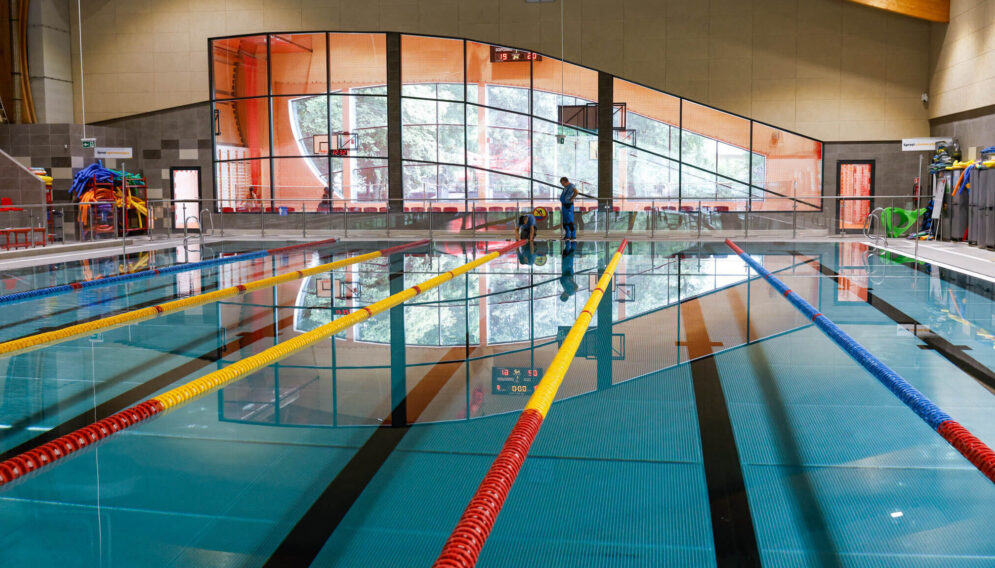 Basen zadole ponownie otwarty